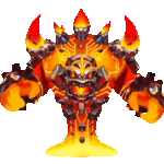 Golem de Lava do Priston Tale